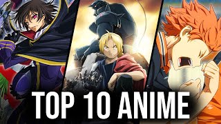 My Top 10 Anime Thepromg