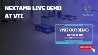 NextAMR_Autonomous Mobile Robot pulling line live demonstration