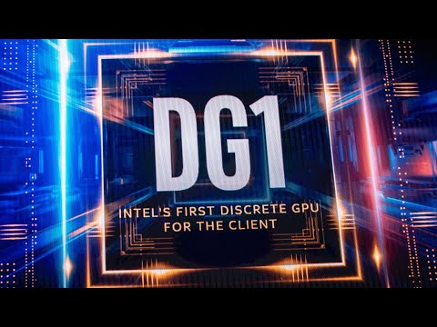 Intel Xe DG1 discrete graphics demo