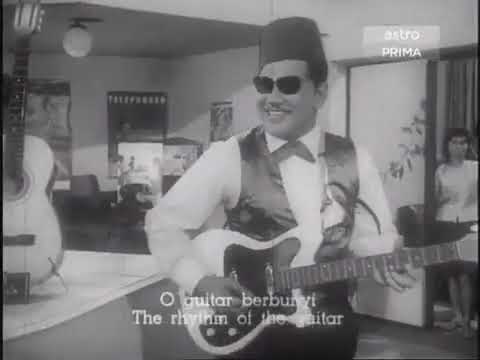 P.Ramlee - Bunyi Gitar OST Tiga Abdul 1964 (Karaoke)
