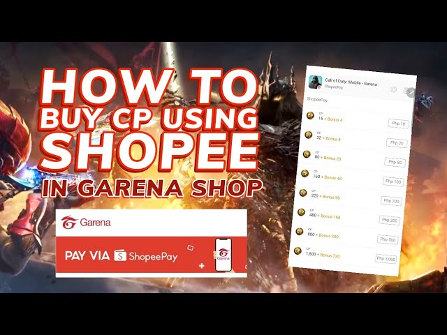 Garena Call of Duty Mobile Top Up, Cheap and Reliable