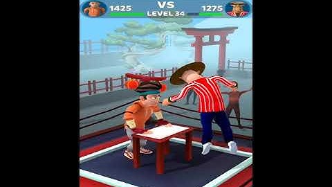 Amazing Slap Kings Gameplay Walkthrough Level #34 (iOS, Android) #shorts