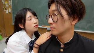 撮影中に女子メンバーにキスを迫られました、、、、、、、、、、、、、【寸劇】