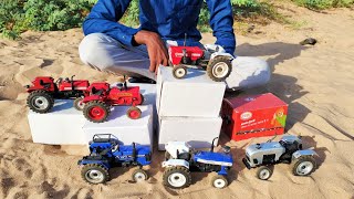 Mini Toys Wala Video|New Holland Mahindra Swaraj Massey Ferguson Sonalika Die | Tractor Video |65 |