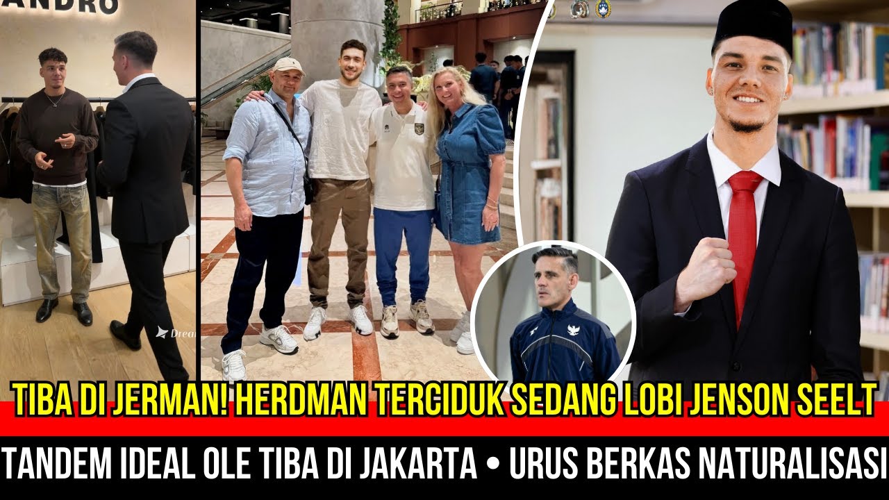 🔴TERUNGKAP! Ternyata Herdman Lobi Pemain 400M ke Eropa~Dean Zanbergen Datang Bersama Sang Keluarga