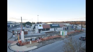 Construction Dun Restaurant Mc Donalds - Ribérac 24 - Time-Lapse