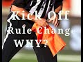 Cfl kick off rule change