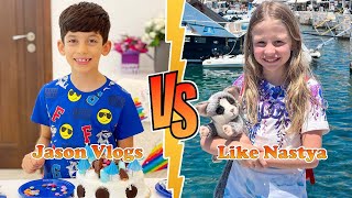 Like Nastya VS Jason Vlogs Transformation  New Stars From Baby To 2023