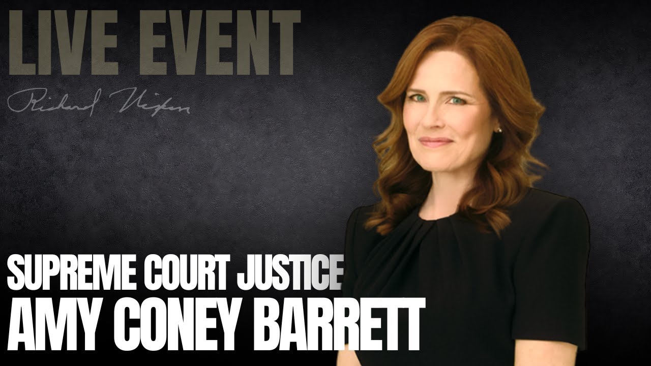 In Listening to the Law, Justice Barrett illuminates her role and daily life as a justice, touching on everything from her deliberation process to dealing with media scrutiny. With the warmth and clarity that made her a popular law professor, she brings to life the making of the Constitution and lays out her approach to interpreting its text, inviting readers to wrestle with questions of originalism and to embrace the rich heritage of the Constitution.

Join this channel to get access to perks:
https://www.youtube.com/channel/UC-aB7UkyJBcAhbAWUNFUAaQ/join

The Richard Nixon Foundation applies the legacy and vision of President Richard Nixon, America’s relentless grand strategist, to defining issues facing our nation and the world.

The Richard Nixon Foundation in association with the National Archives and Records Administration provides financial support to collect, preserve, and make available to the public and for scholars the documents, recordings, and other materials that illuminate the life and times, and the historic legacy of Richard Nixon.