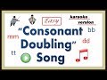 How To Teach Consonant Doubles -- Karaoke Version