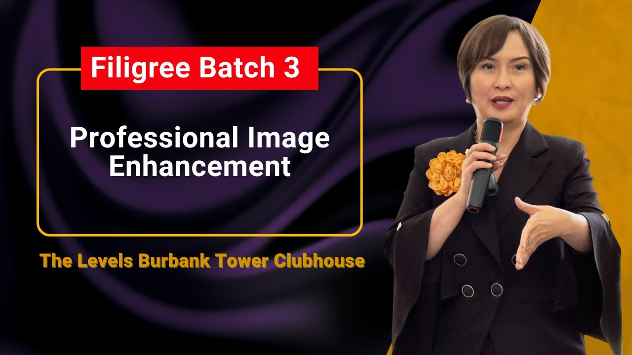 FILIGREE Batch 3 | Leadership & Professional Image Training | Leadership Trainer Toni Miranda