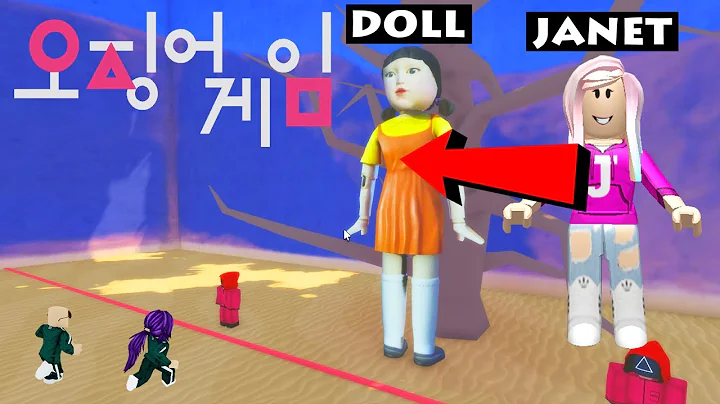 Janet became the DOLL in Squid Game for 500 Robux!...