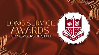 Long Service Awards for Staff 2025