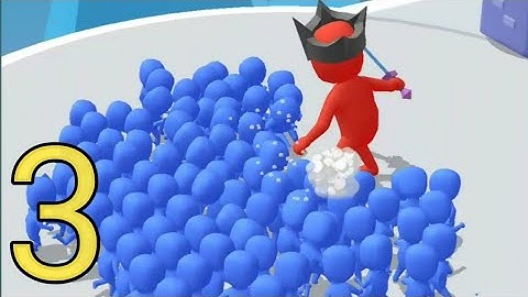 Count Masters: Crowd Clash & Stickman running game - Gameplay Walkthrough Part 3 Levels