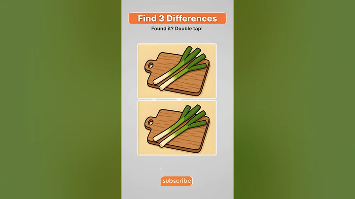 Only Sharp Eyes Can Find 3 Differences 👀 | Spot the Difference #shorts