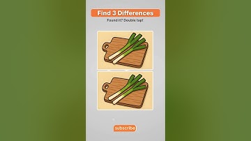 Only Sharp Eyes Can Find 3 Differences 👀 | Spot the Difference #shorts