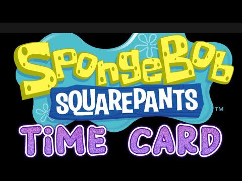 ONE ETERNITY LATER | SPONGEBOB TIMECARD| FREE TO USE FOR VLOG