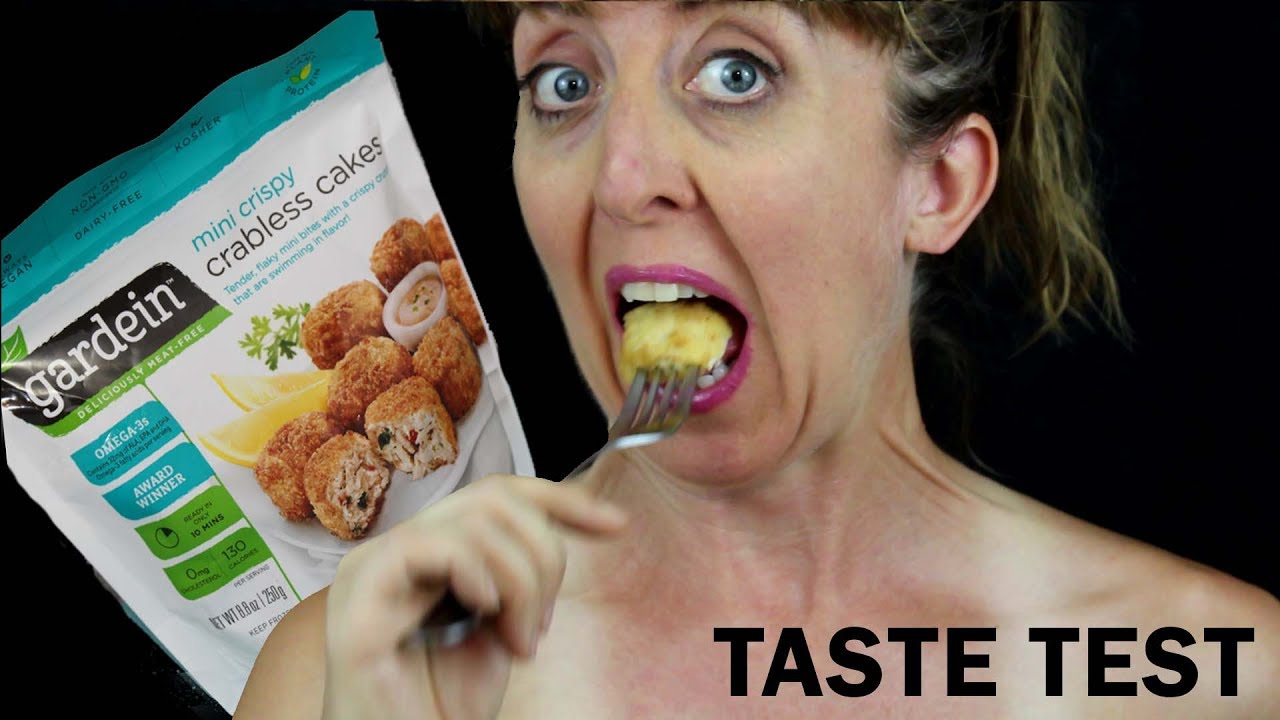 Gardein Crab Cakes taste test YouTube