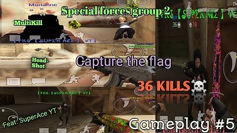 CAPTURE THE FLAG MODE GAMEPLAY #1 || SPECIAL FORCES GROUP 2 || FEAT. ACE