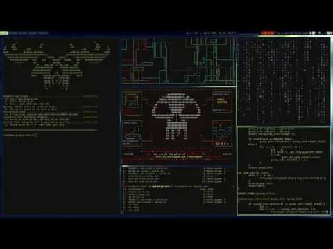 Hacking in progress
