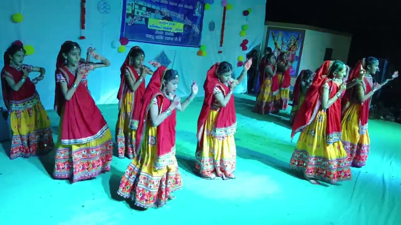 સાંસ્કૃતિક કાર્યક્રમ -૨૦૨૪ (ધોરણ - ૮) રણછોડ રંગીલા રંગીલા...