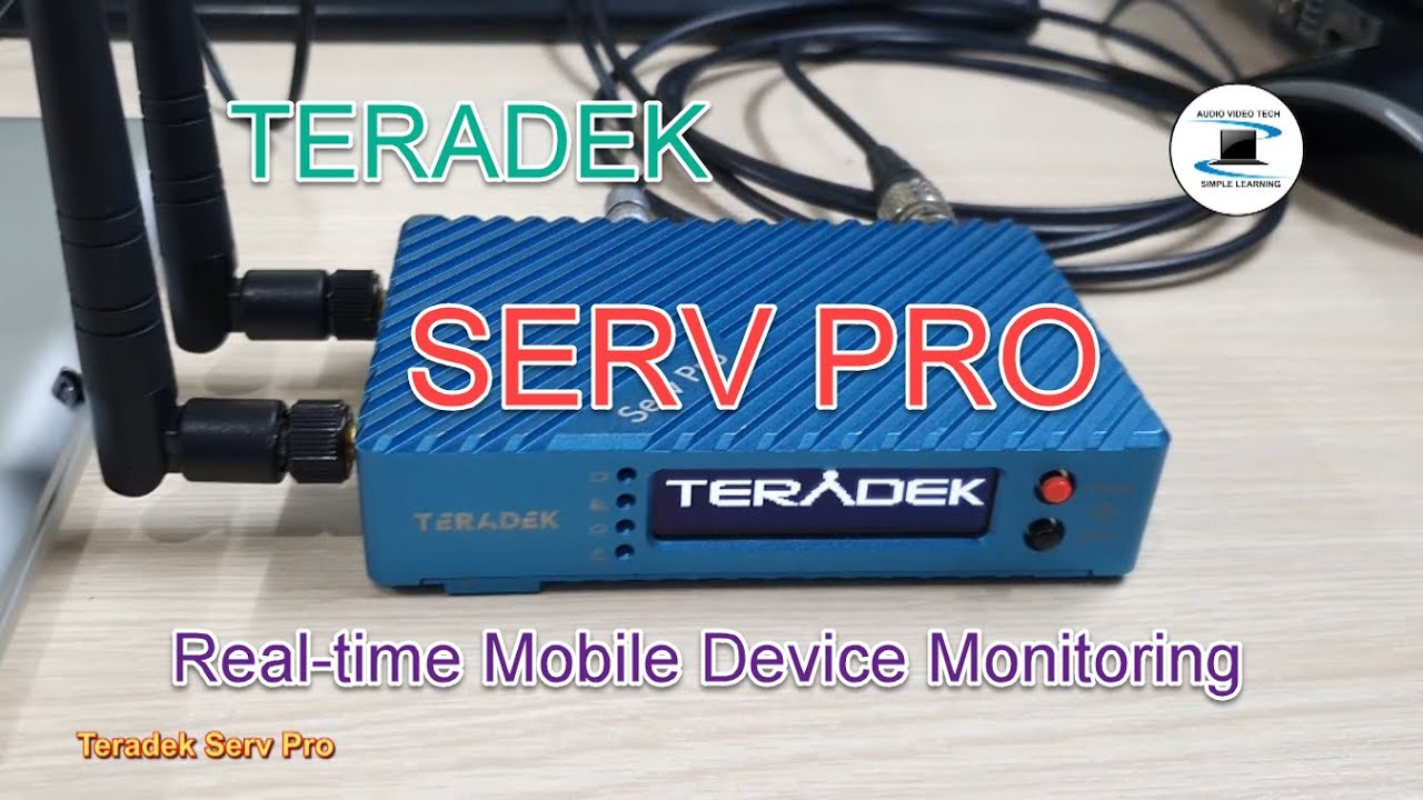 Teradek Serv Pro (Real-time Mobile Device Monitoring) : Overviews
