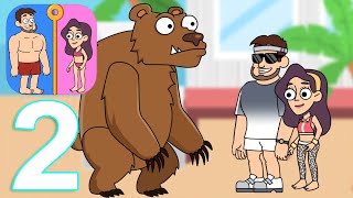 Summer Love Pin Puzzle Gameplay Walkthrough Part 2 Level 46-80 (IOS/Android) screenshot 1