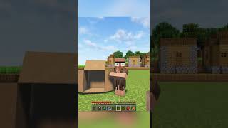 Minecraft Villager Prank Gone Wrong #minecraft #shorts #villager #grox