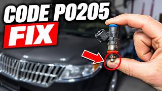 Fixing a Shaking Engine & P0205 Code! 2011 Lincoln MKZ Fuel Injector Replacement