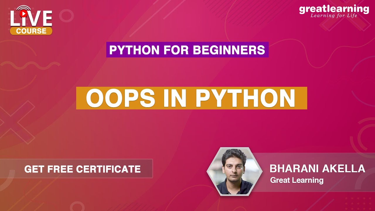 Python for Beginners | OOPS In Python | Python Programming