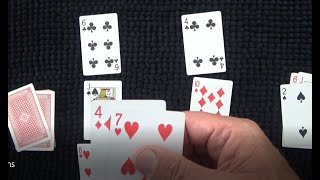 Whispering While Playing "Elevens" Solitaire Card Game - Two Games Played - ASMR - Australian Accent