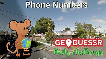 Geoguessr Daily Challenge - NMPZ December Challenge - The Phone Numbers Tell You Where You Are