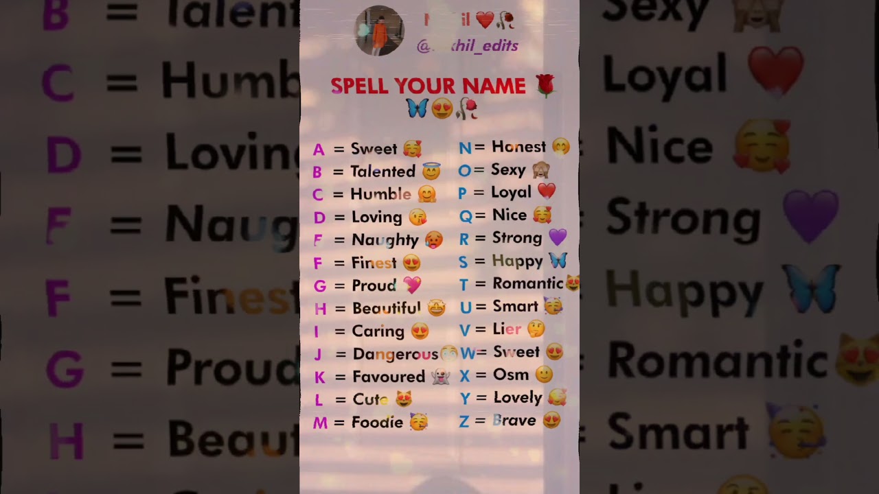 😻❤Type Your Name 😍🥰
