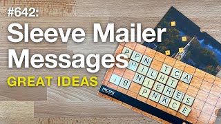 When Scrabble Met A Sleeve Mailer FOW