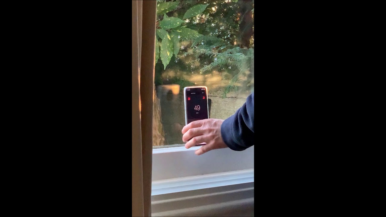 Secondary glazing noise reduction case study