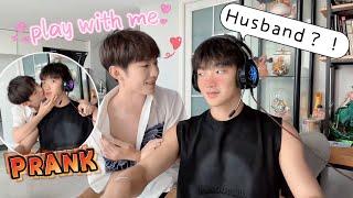 The First Time I Called My Boyfriend " Husband 🥰"...His Reaction Was🤣 ?! Cute Gay Couple PRANK screenshot 5