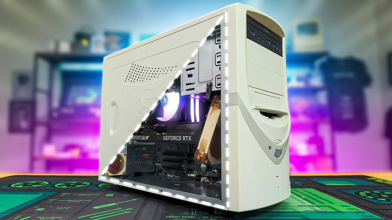 Building an EPIC Sleeper Gaming PC - RTX 5070 in 2003 Case