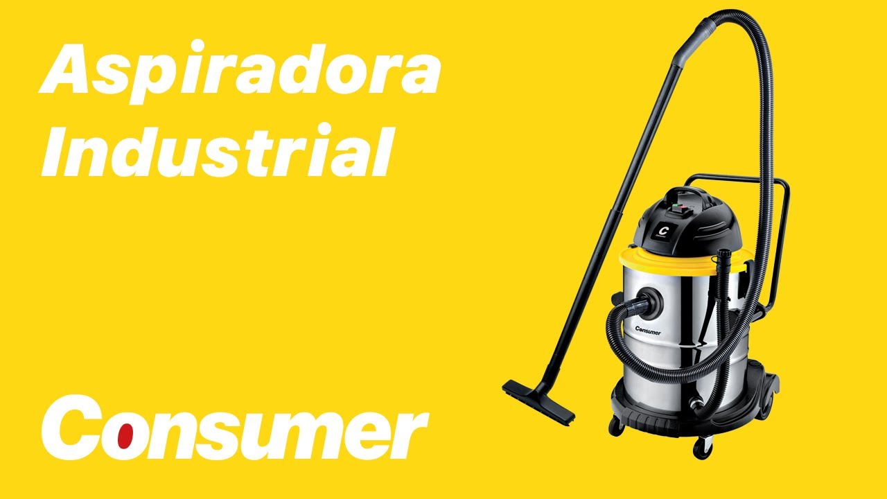 Aspiradora industrial para polvo y agua 50 L. - Consumer