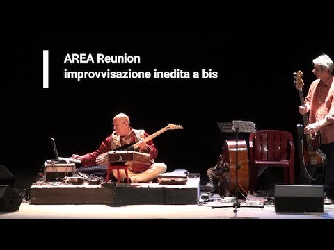 Improvvisazione inedita a bis mai ripetuta – AREA Reunion a Ferrara nel 2011 – Nervi scoperti