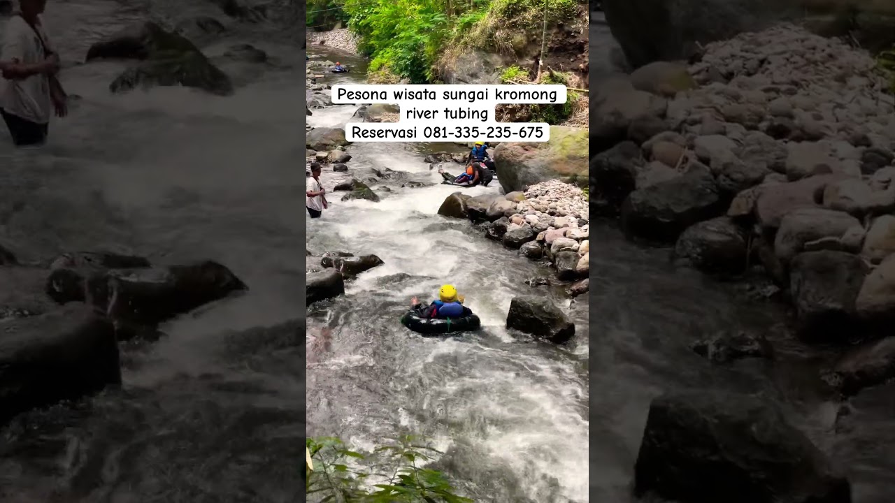Destinasi pesona wisata sungai kromong river tubing