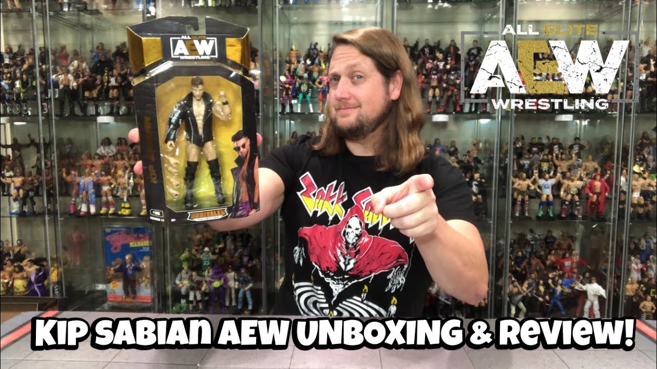 Kip Sabian AEW Unrivaled 11 Unboxing & Review! Bagman!