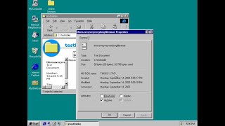 Short and Long File Names in MS-DOS and Early Windows | 8.3 Filename And LFN in Windows 3.11 and 95