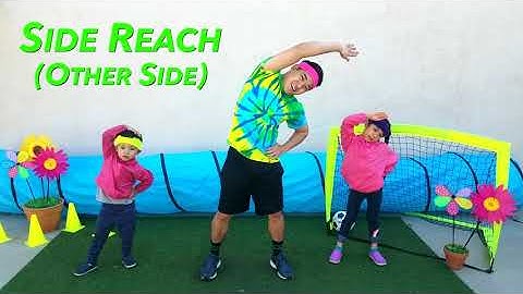 💪 STRETCHING Exercises for KIDS | Funny Home Workout
