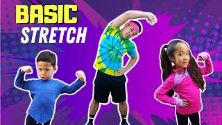 💪 STRETCHING Exercises for KIDS | Funny Home Workout