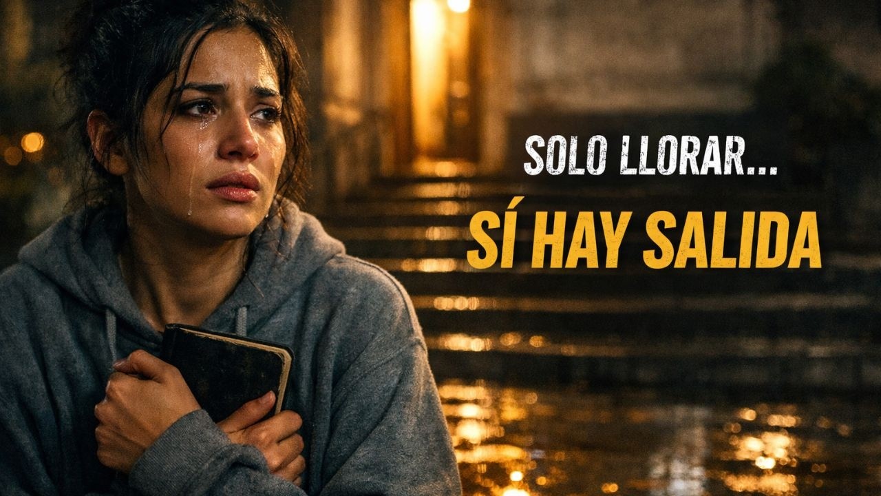 MI TESTIMONIO: Entré al culto solo para llorar… y Dios me mostró que sí había salida