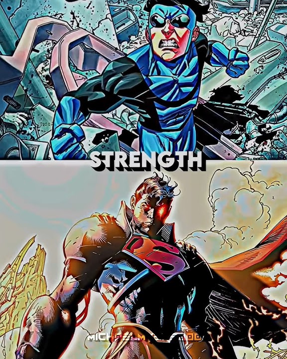 Invincible vs Superboy-Prime #edit #shorts #dccomics #dc #vs #viral #1v1 #superman #invincible #show