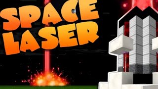 Minecraft pojav 1.12 space laser cannon (one command)