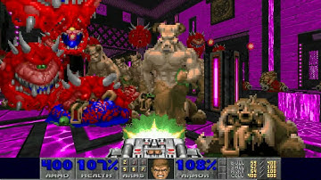 Doom 2 Micro-Slaughter Community Project MAP 03 UV-MAX [TAS] in 2:04