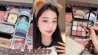 ASMR Makeup &amp; Skincare tutorial 🎀 Satisfying Videos ♡ Aesthetic ✨️