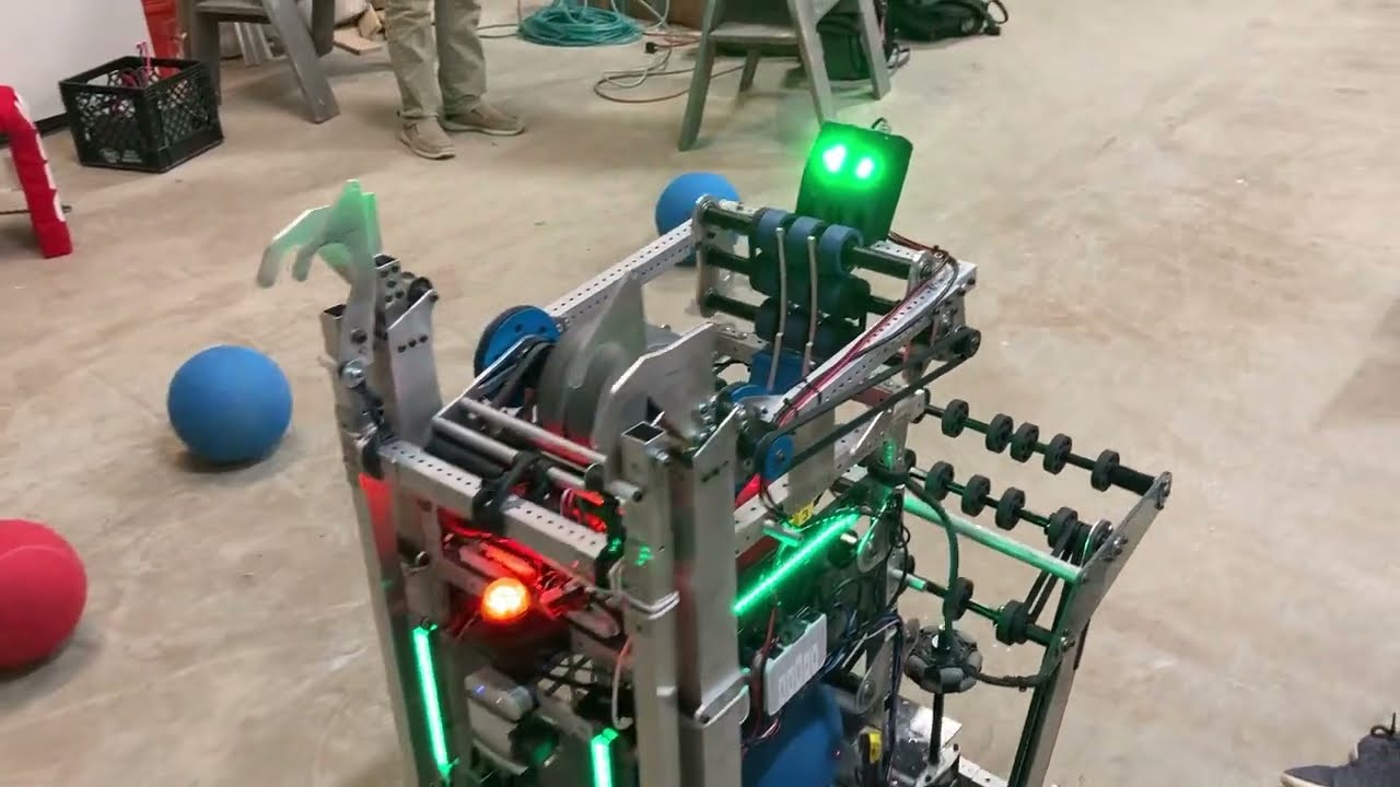 FRC 6328 2022 Motorized Hood Demo #1